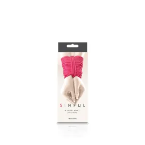 NS Novelties Sinful Nylon Rope 25ft