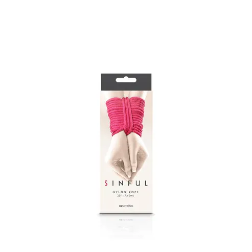 NS Novelties Sinful Nylon Rope 25ft