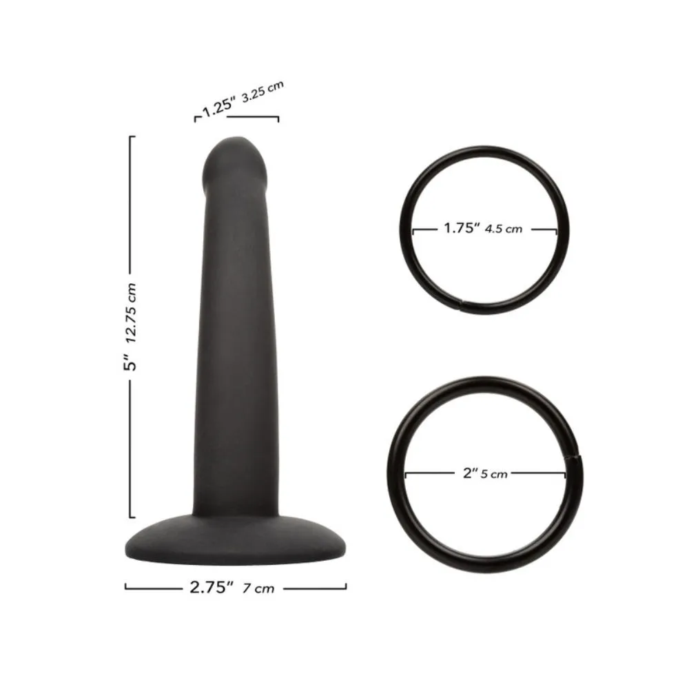 OnyxxxÂª Thigh Strap with Silicone Probe