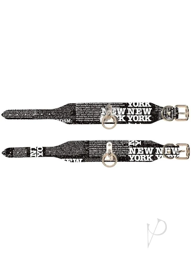 Ouch Ny Coll Handcuffs Blk