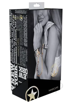 Ouch Ny Coll Handcuffs Blk