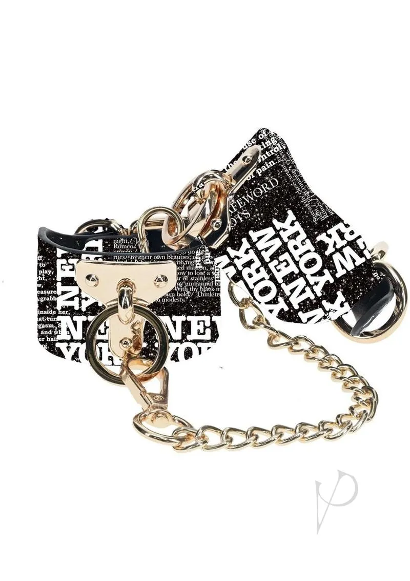 Ouch Ny Coll Handcuffs Blk