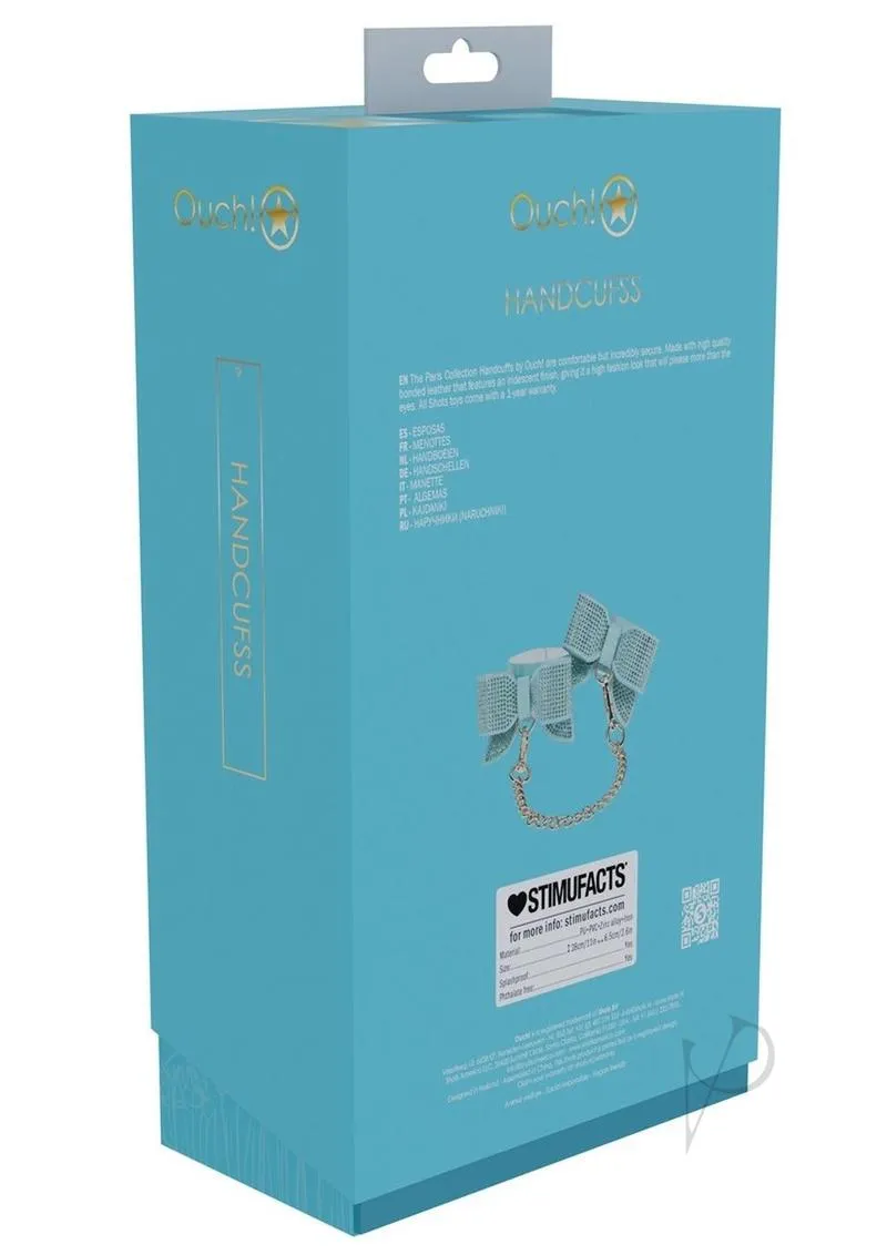 Ouch Paris Coll Handcuffs Blu