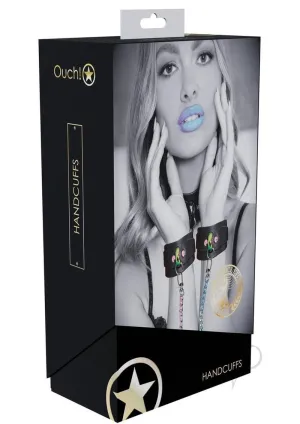 Ouch Venice Coll Handcuffs Blk