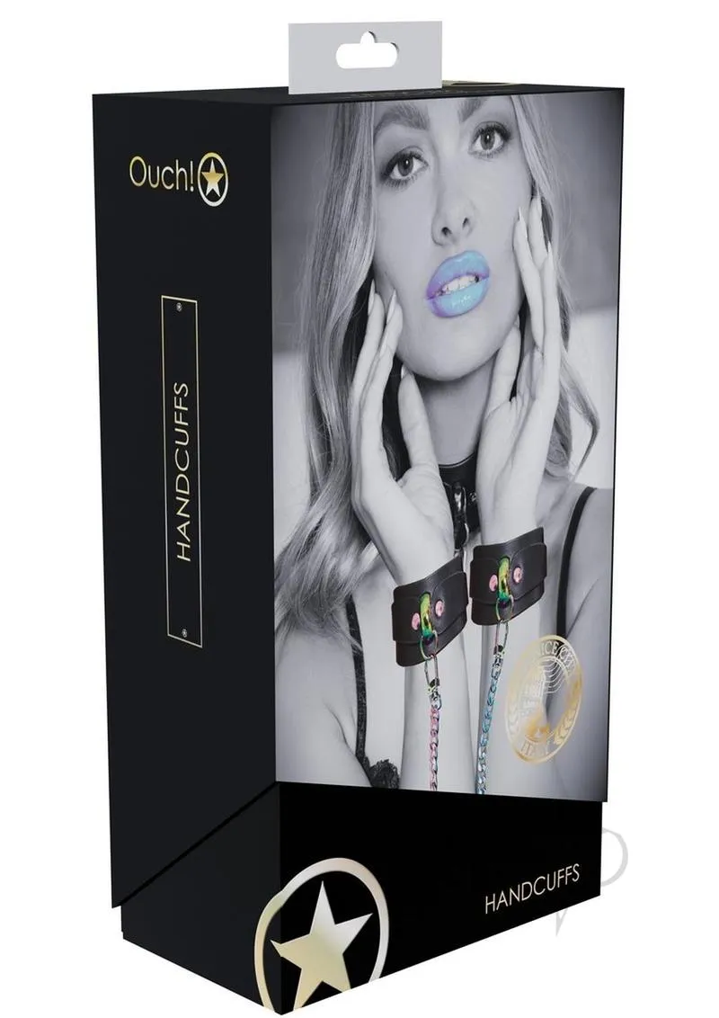 Ouch Venice Coll Handcuffs Blk