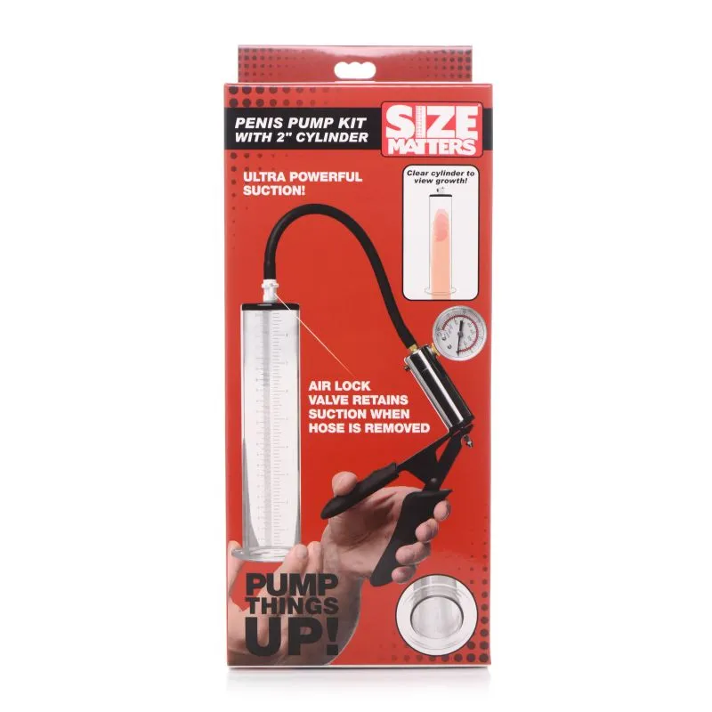 Penis Pump Kit with 2 Cylinder
