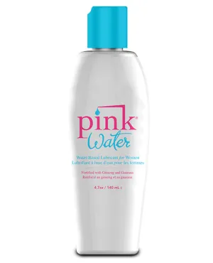 Pink Water Lube 4.7 Flip Top Bottle