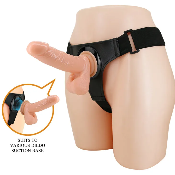 Pretty Love Universal Strap-On Harness 7.4 Dildo Set Lesbian Couples Sex Toy