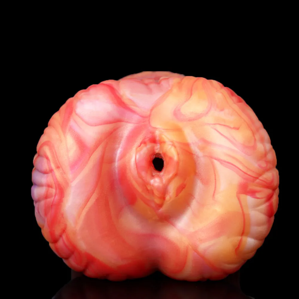 Realistic Vaginal Pussy Male Masturbator - Silicone Soft Penis Masturbation Sex Toy for Men
