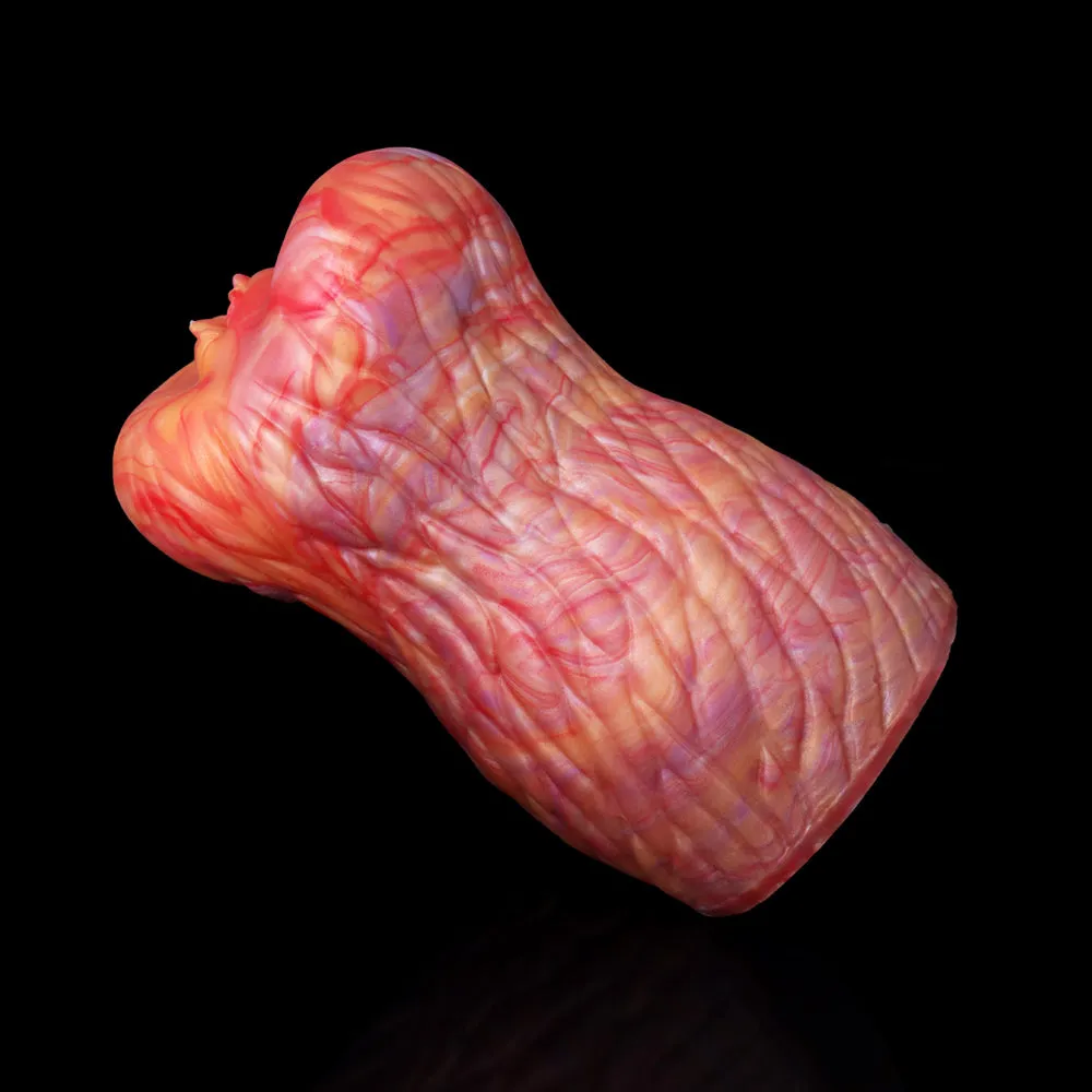Realistic Vaginal Pussy Male Masturbator - Silicone Soft Penis Masturbation Sex Toy for Men