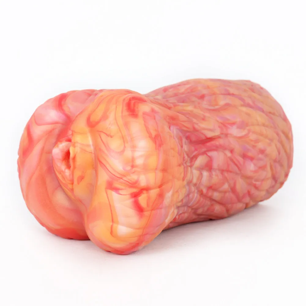 Realistic Vaginal Pussy Male Masturbator - Silicone Soft Penis Masturbation Sex Toy for Men