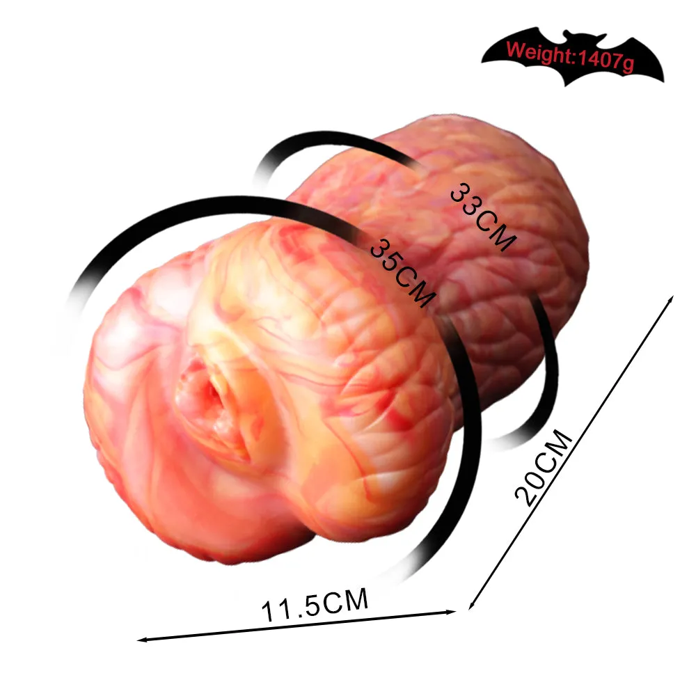Realistic Vaginal Pussy Male Masturbator - Silicone Soft Penis Masturbation Sex Toy for Men