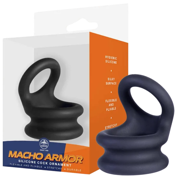Silicone Cock Ornament - Large