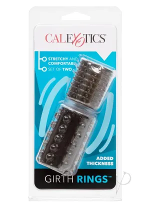 Silicone Girth Rings Smoke