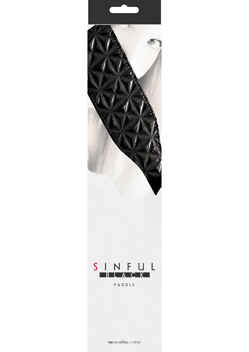 Sinful Paddle Black