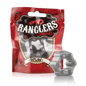 The Screaming O - Ring O Ranglers Outlaw Silicone Cock Ring (Grey)