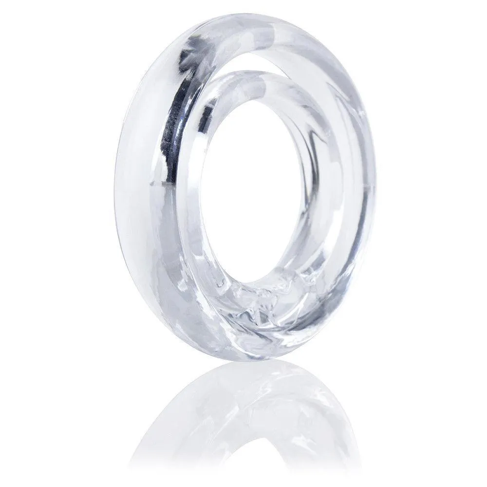 TheScreamingO - Ring O 2 Rubber Cock Ring with Ball Sling