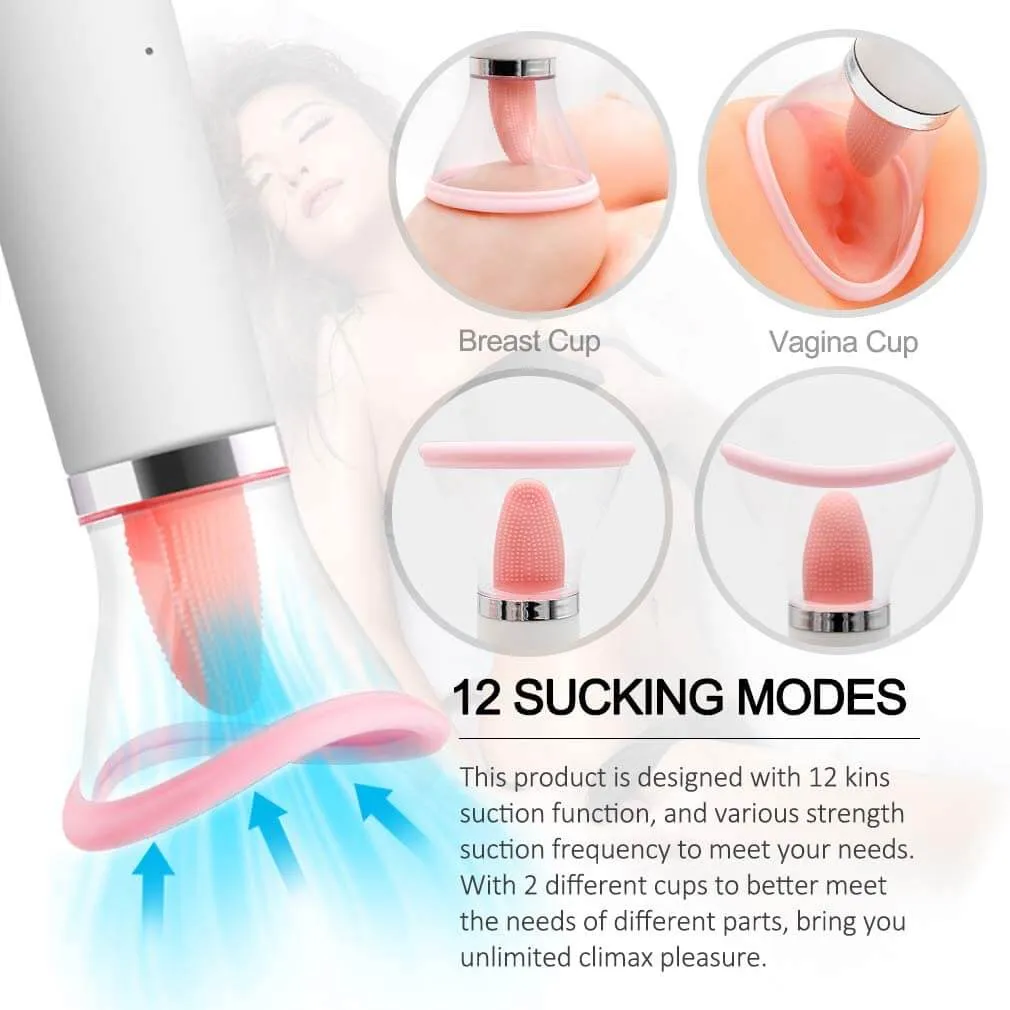 Tongue Joy Vibrator Original AV Licking Heating Massager