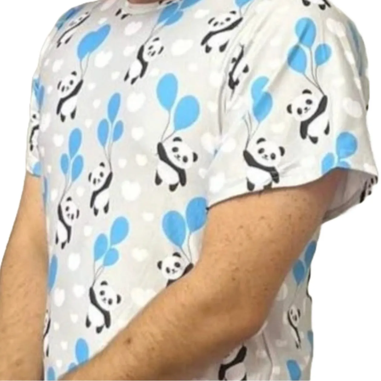 Up in The Air Panda Shirt